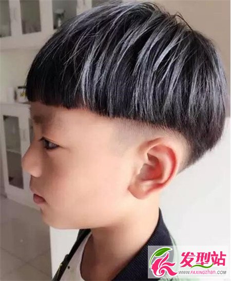 小帅哥的"西瓜太郎" 儿童西瓜头发型