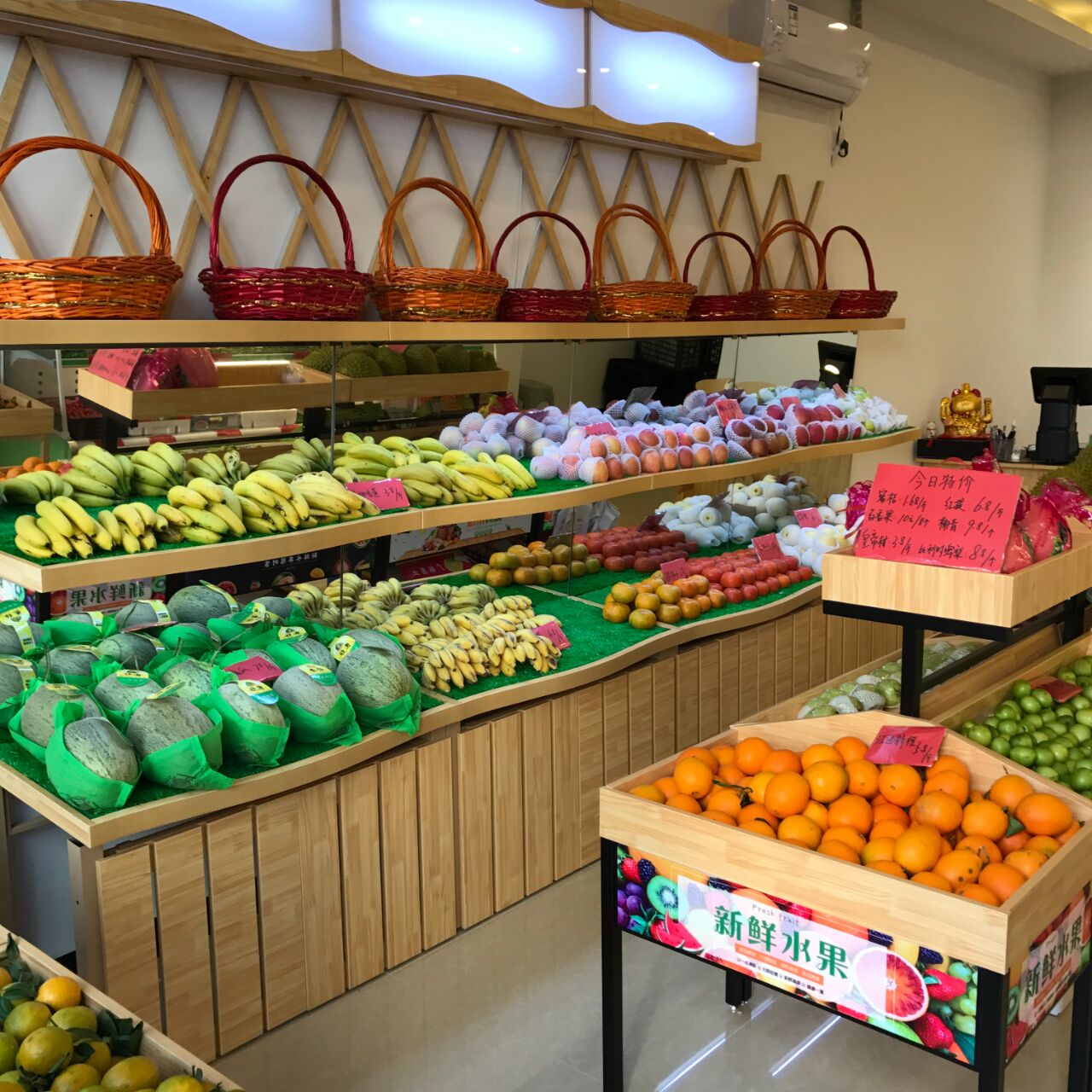 水果店整店布局设计成果展示!