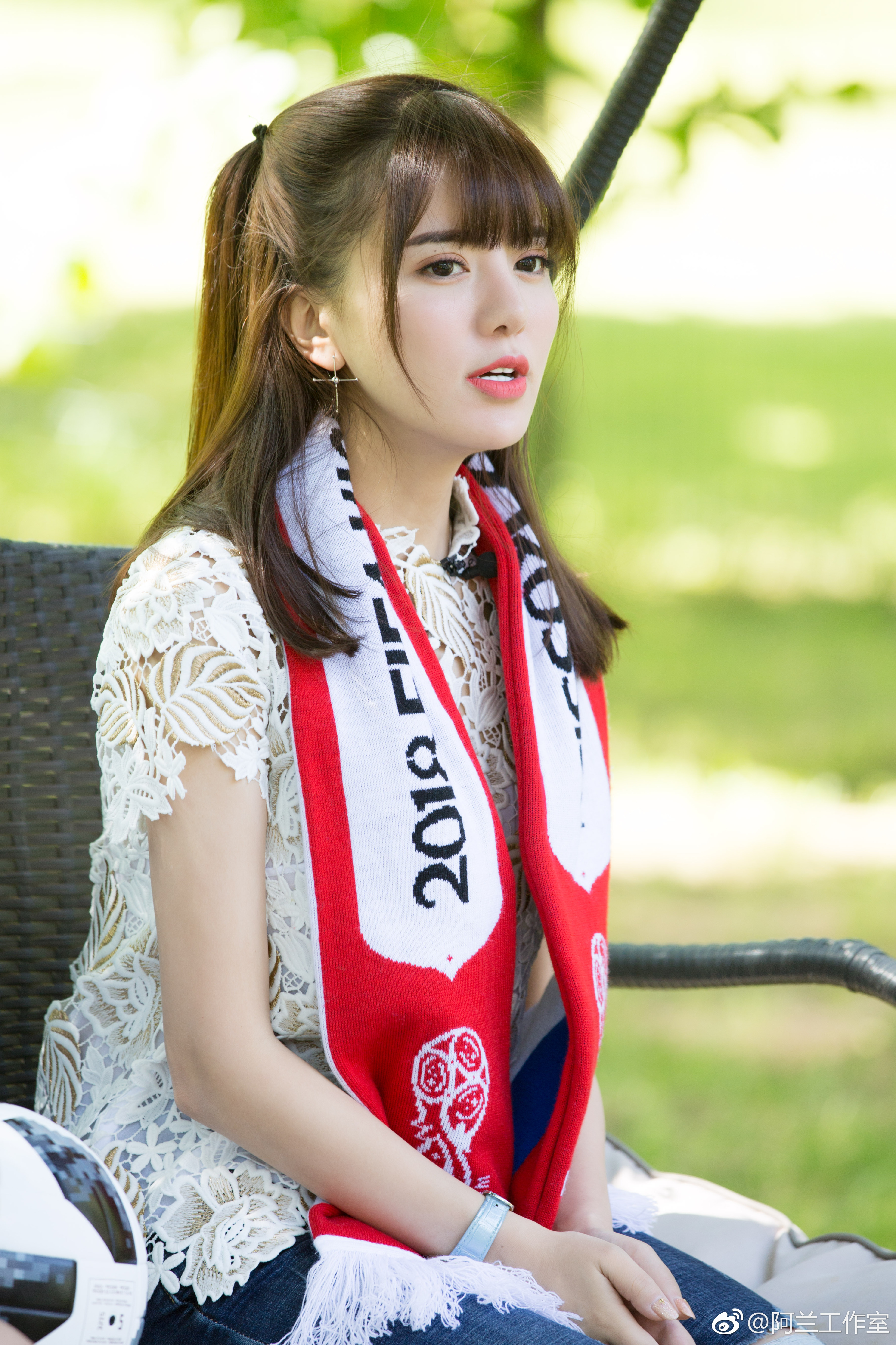 美丽的阿根廷女球迷 阿兰.达瓦卓玛