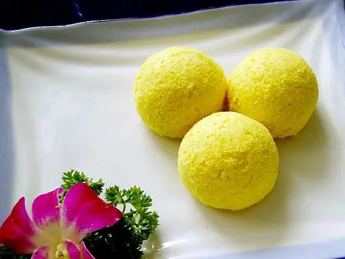 精美点心(一)(原创) 写美篇原创·中式精美点心(100-17) 【松花团子】