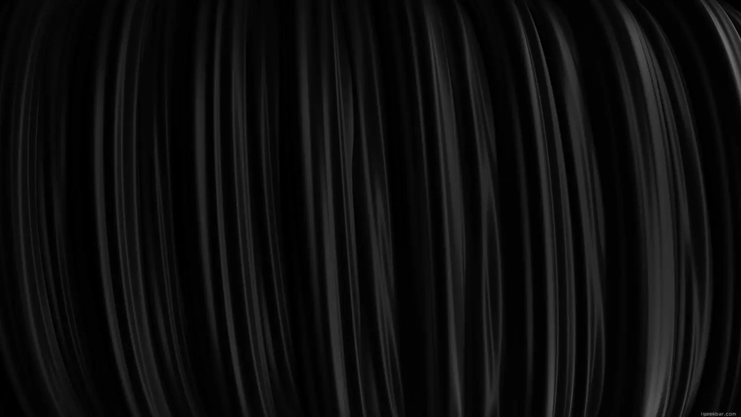 分享10款使用cinema 4d渲染的高分辨率炫酷黑色系壁纸