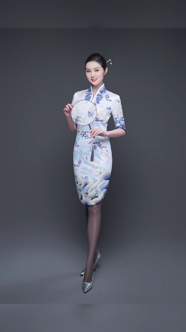 特别美丽动人心弦的海航高素质空姐