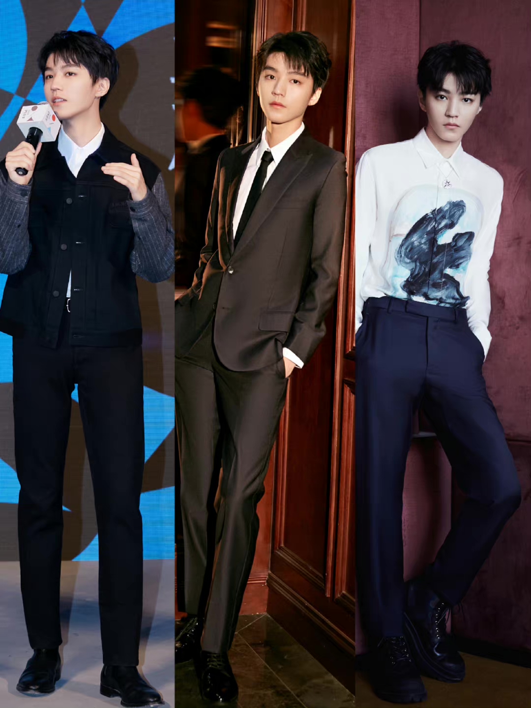 王俊凯 2021年公开活动造型精选|西装衬衫,毛衣夹克,少年初长成的模样