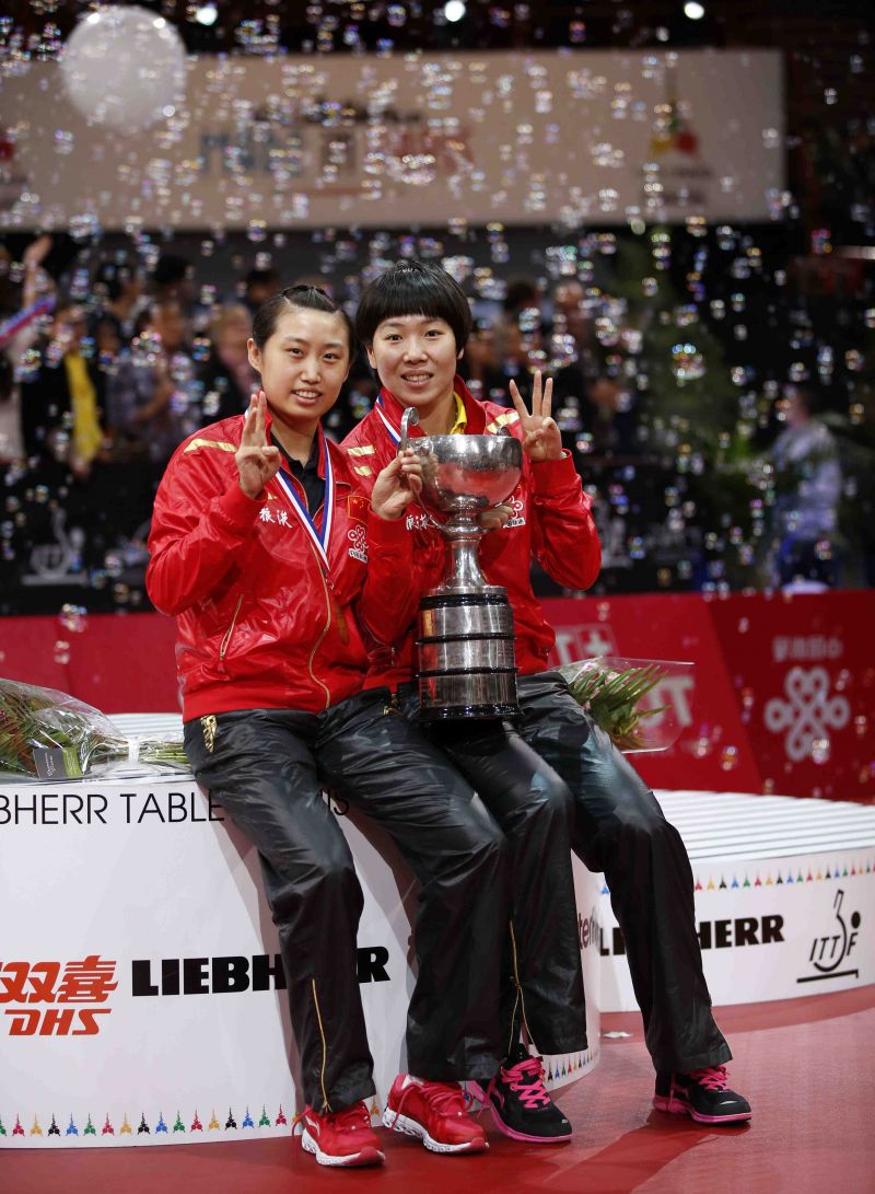 李晓霞巴黎问鼎成就乒坛大满贯