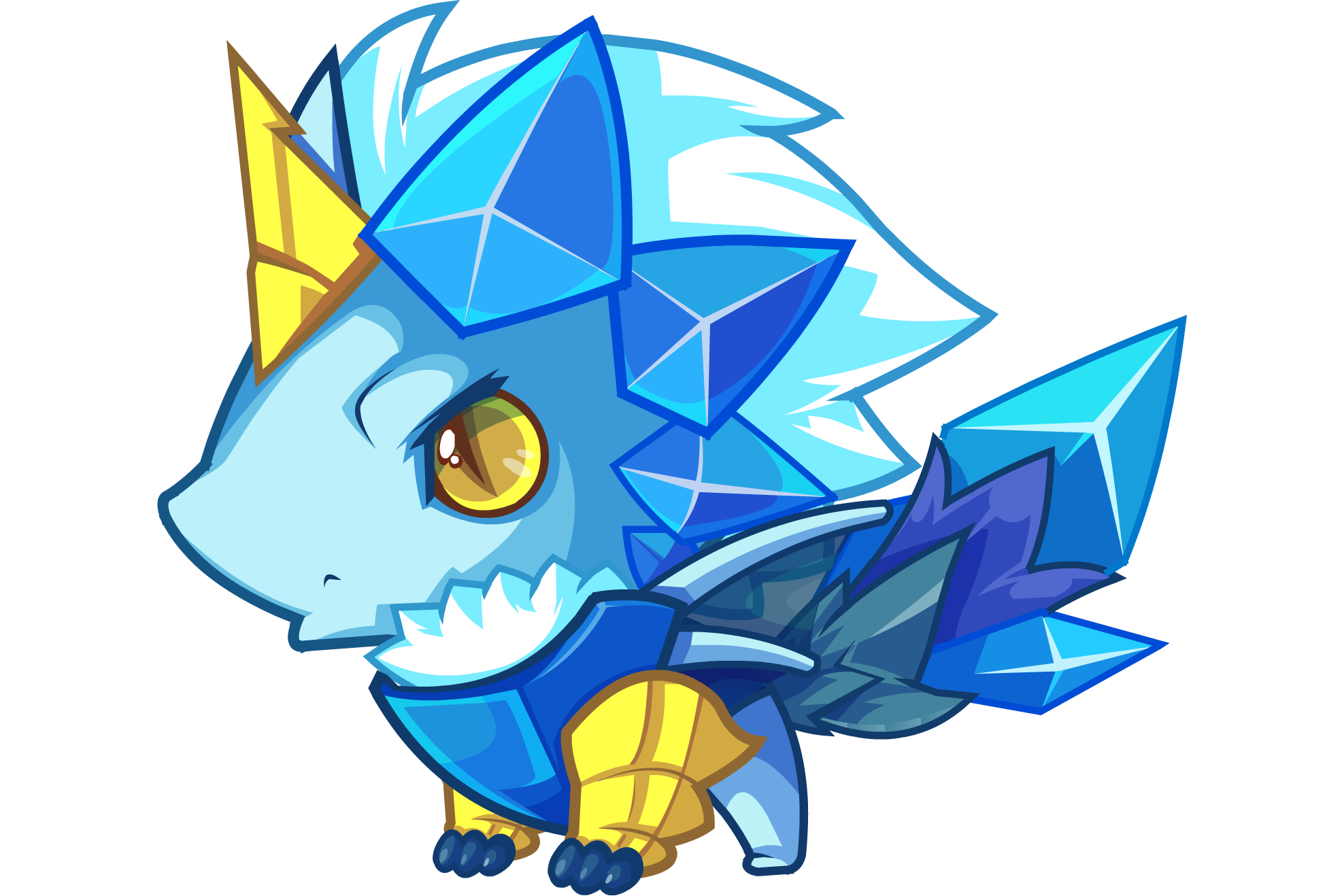 洛克王国冰龙宝宝