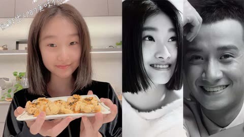 文章女儿文君竹真有孝心,三八节做核桃酥,短发长的像爸气质像妈