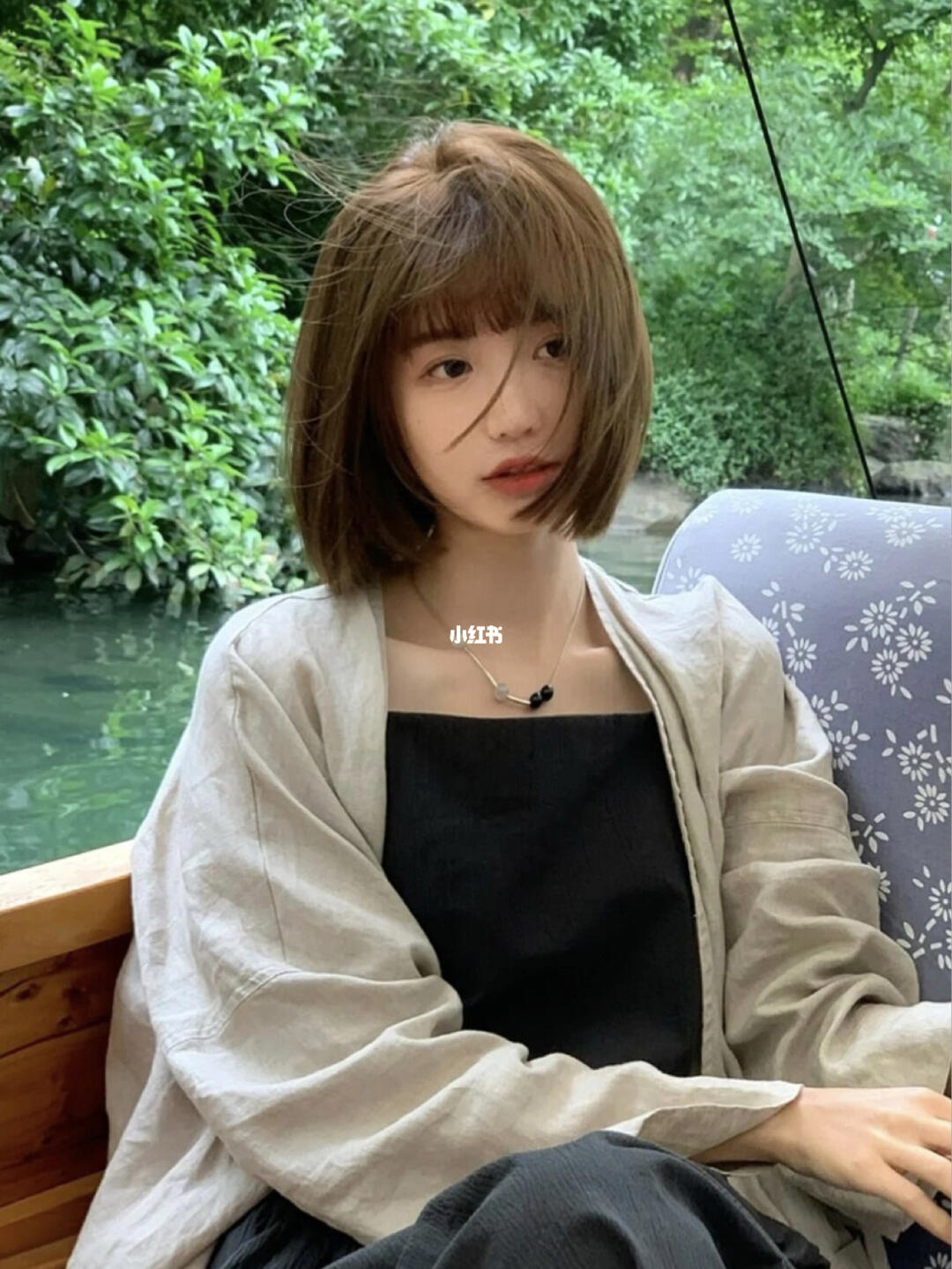 96低层次感齐肩短发,清新气质发型/圆脸方脸都 长沙理发店  长沙