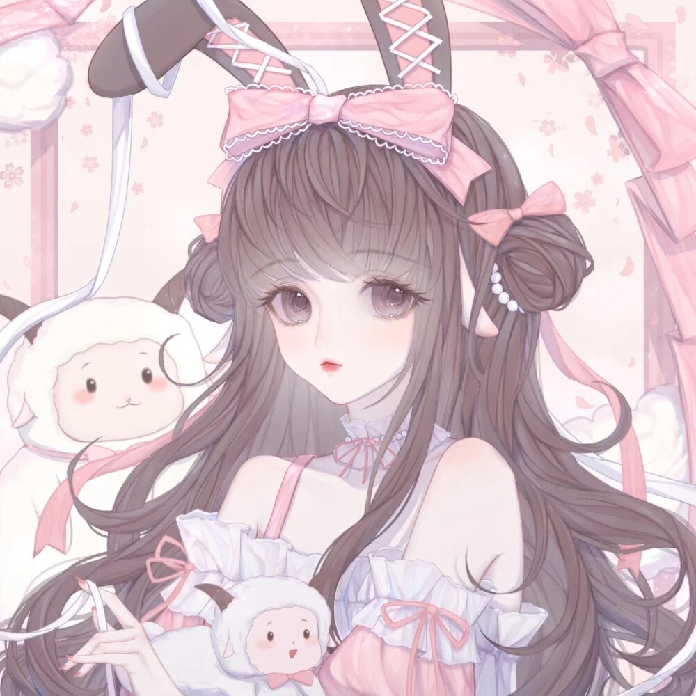 二次元女生头像非原创可拿图