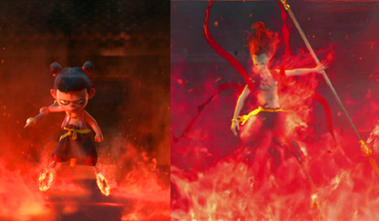 哪吒变身前后对比,小时候叫"吒儿",长大后的"回眸"圈粉无数