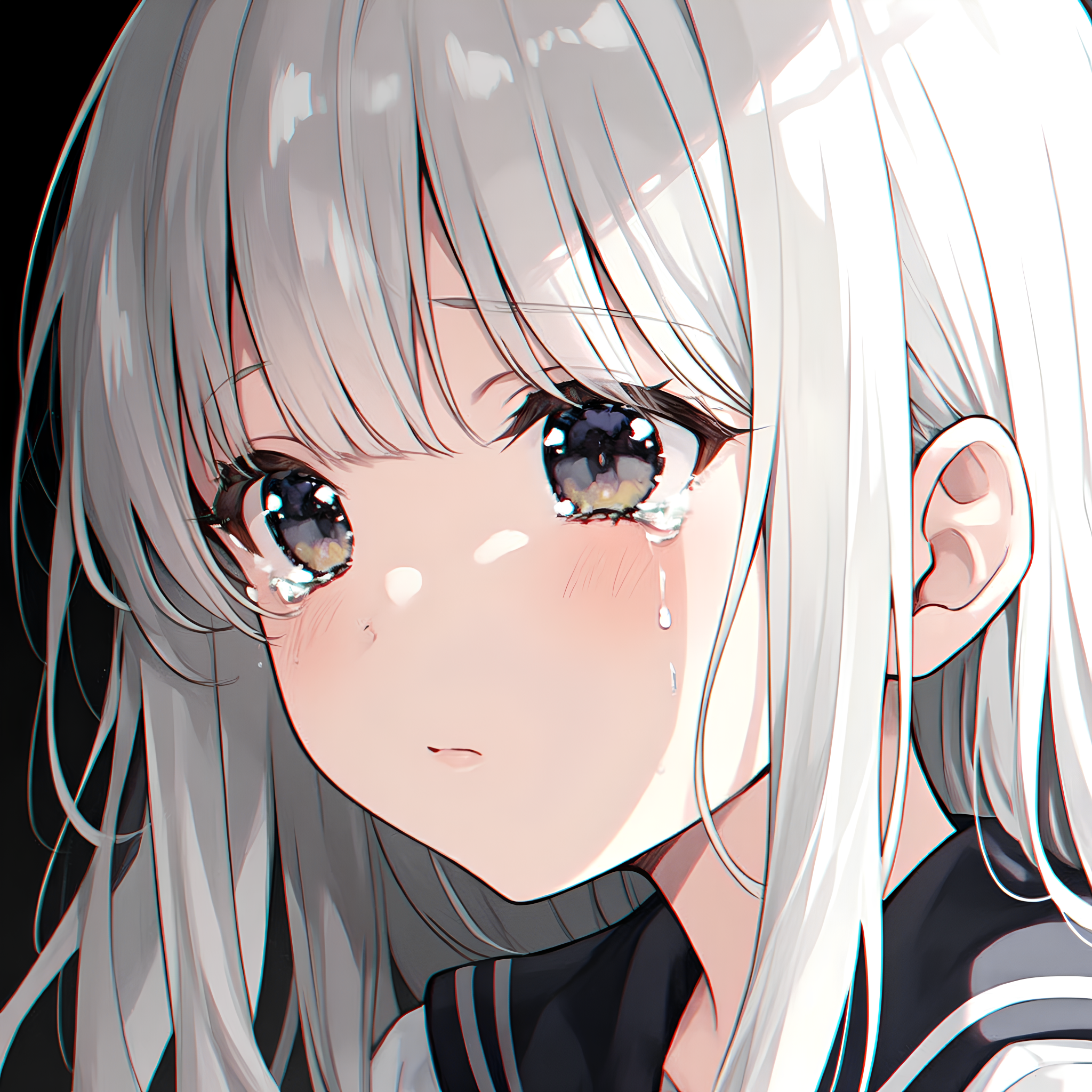 动漫头像女伤感💔