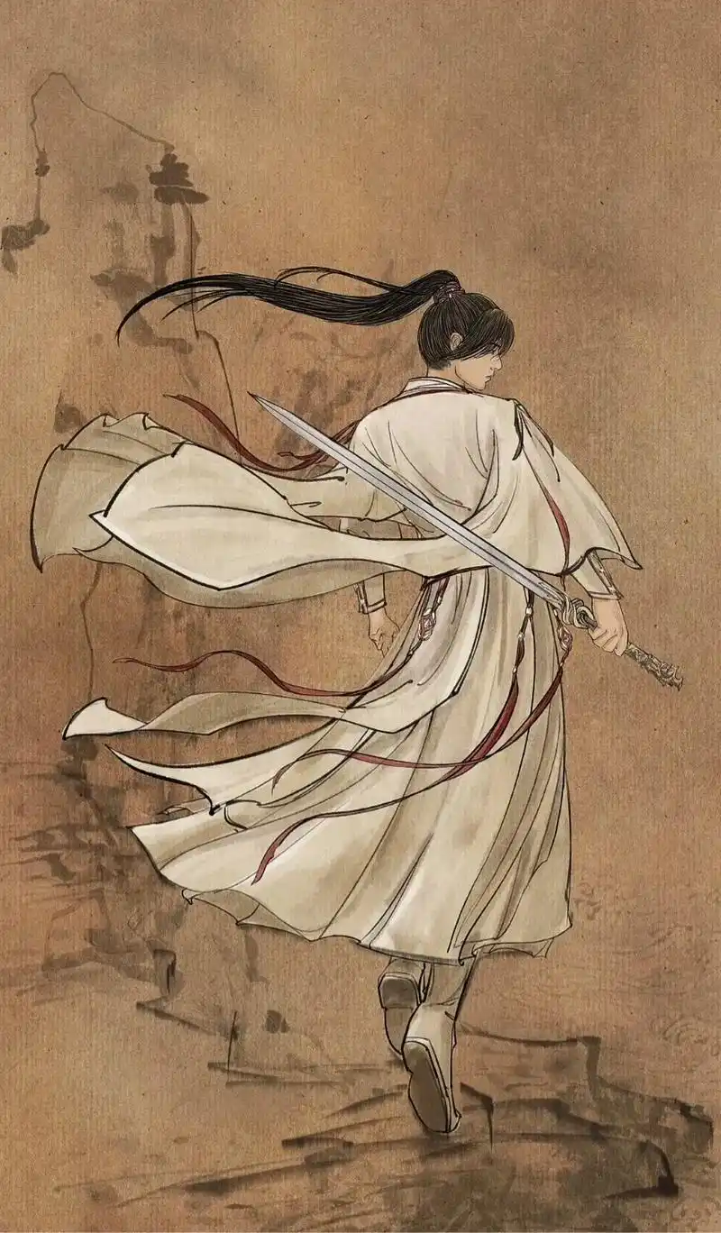 手绘 #古风 #壁纸 #聊天背景 #风格背景 - 抖音