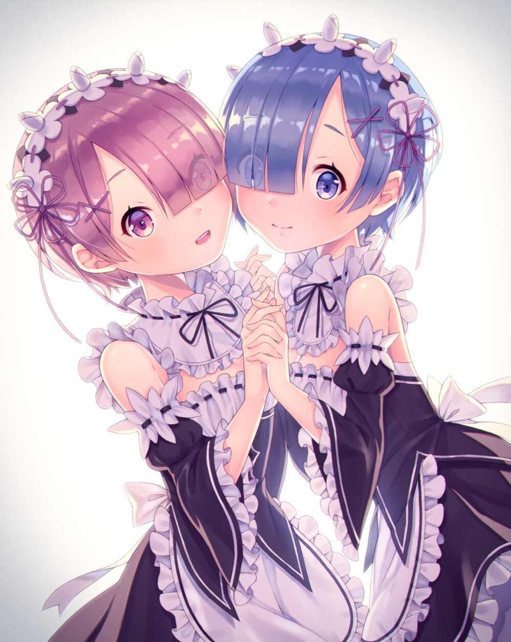 侵删ラムとレムわらびもちきなこp站id57464969