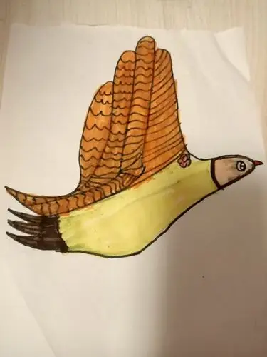 【王宁】东胜区纺织苑小学抗"疫"创意绘画——《手形联想》