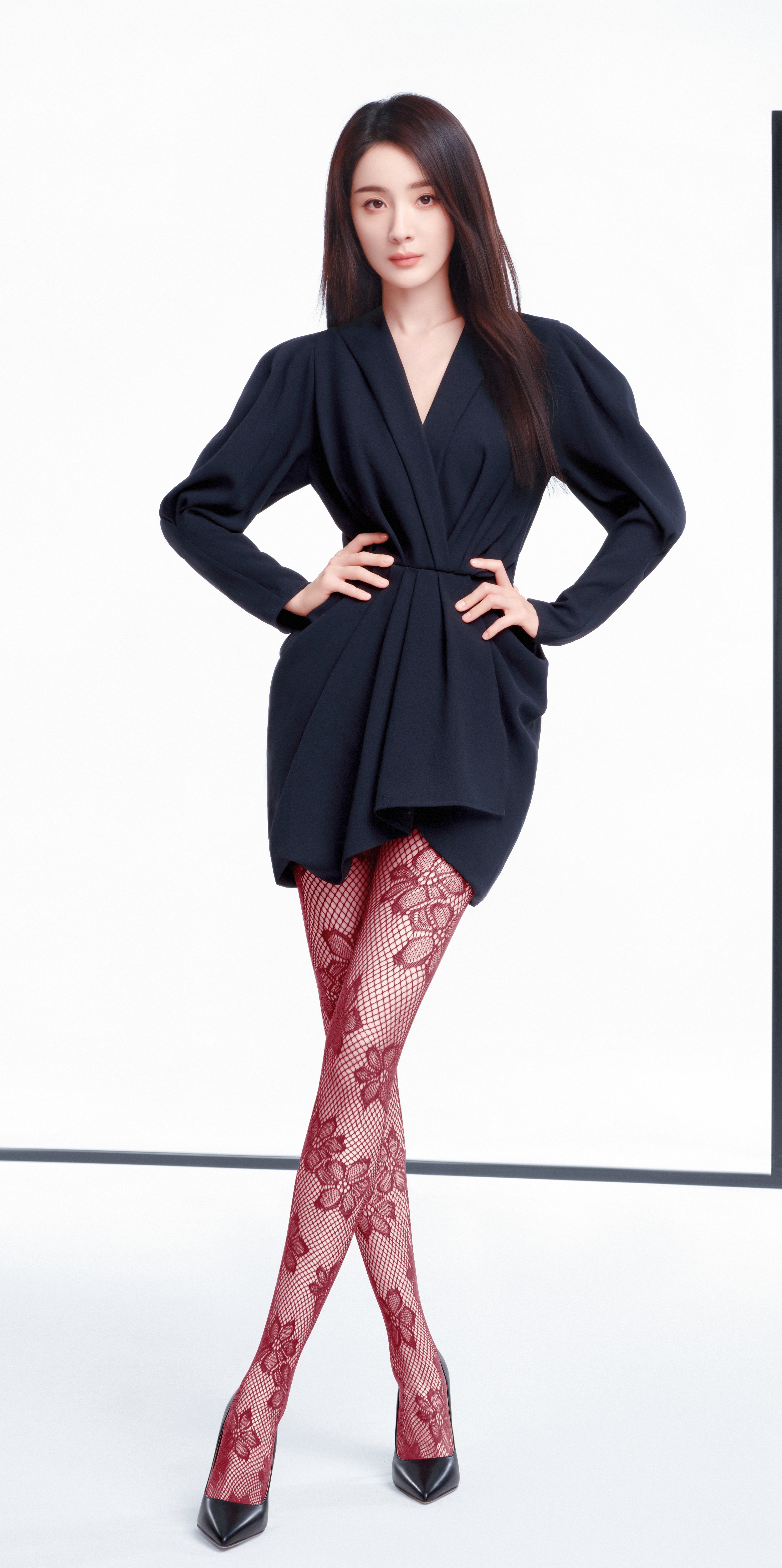 杨幂calzedonia代言组图丝袜美腿合集