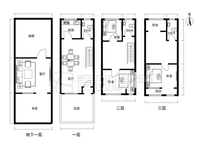 联排,北入户,北花园,低门槛入住紫玉,毛坯装修,_北京紫玉山庄三期二手
