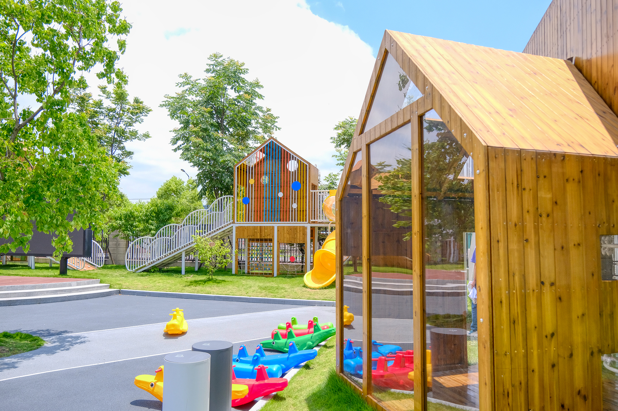 幼儿园设计 | 华丽冒险,心之所向 欢声笑语,孩子们的快乐源头 好奇心