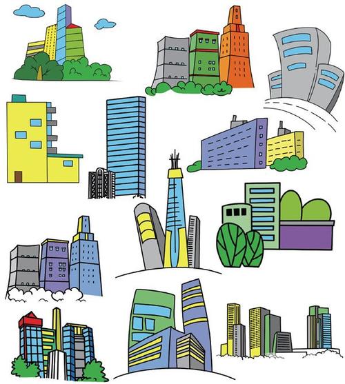 儿童画高楼大厦简笔画怎么画高楼大厦简笔画怎么画高楼大厦简笔画怎么