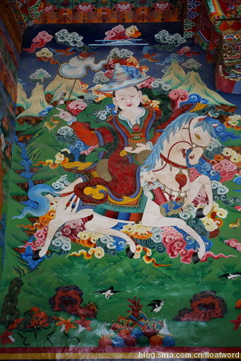 茶马古道119乡城三绝之桑披岭寺