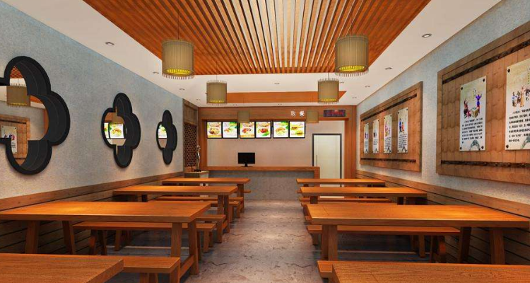 面馆的装修风格设计