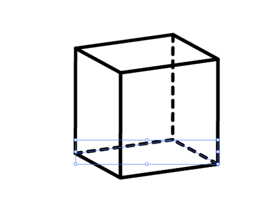 正方形立体感怎么画