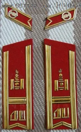 蒙古陆*仪仗队礼服肩章带领章