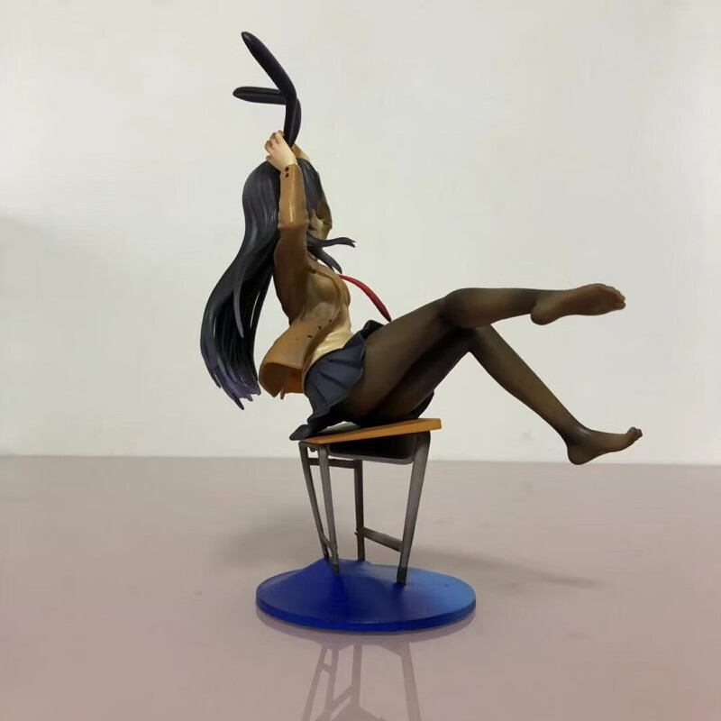 冯宝宝周边手办樱岛麻衣学姐兔女郎软体可脱二次元动漫周边性感美女