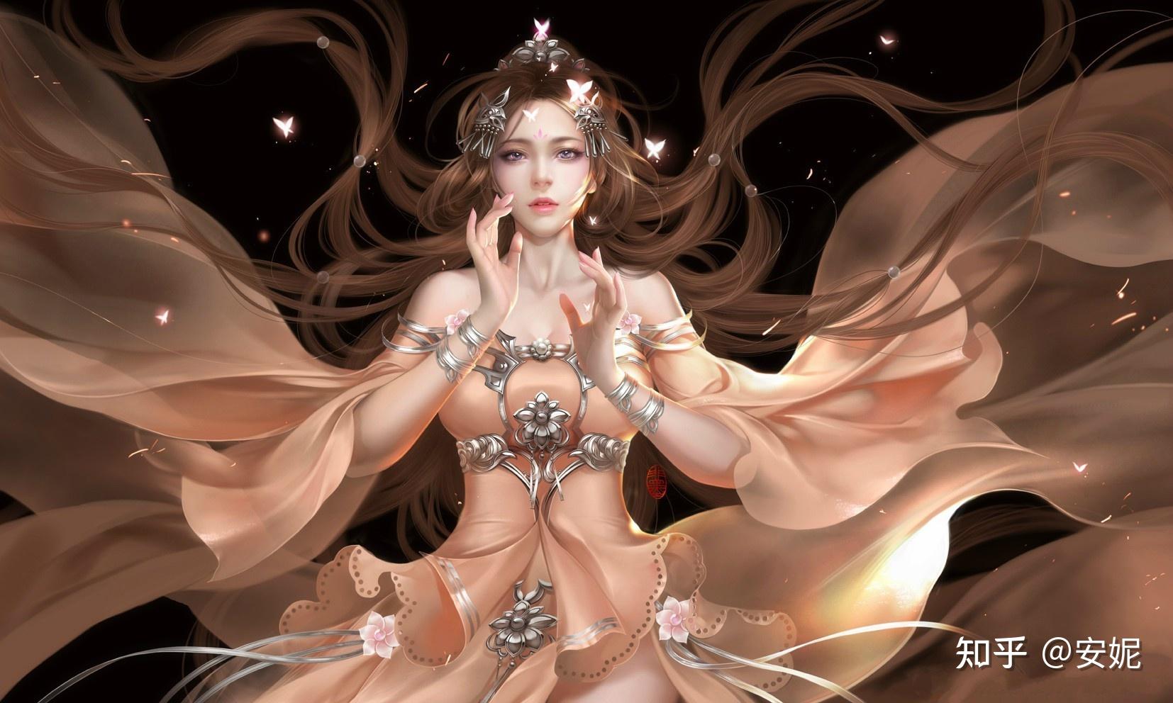 有什么好看到爆炸的古风女头像