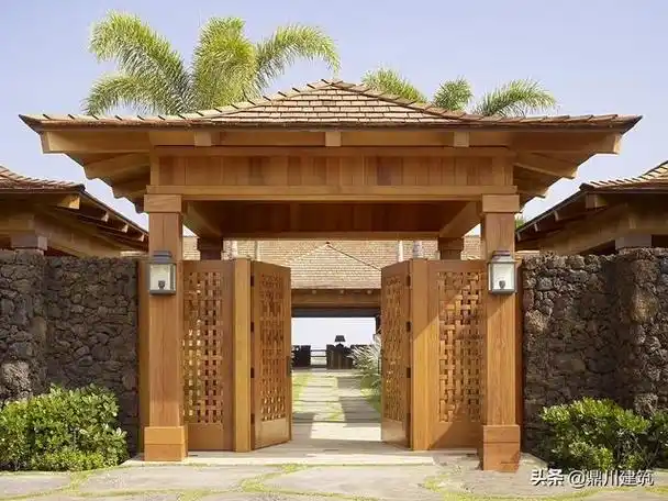 自建房大门该如何选择这些大门效果图供您参考总有适合你家的