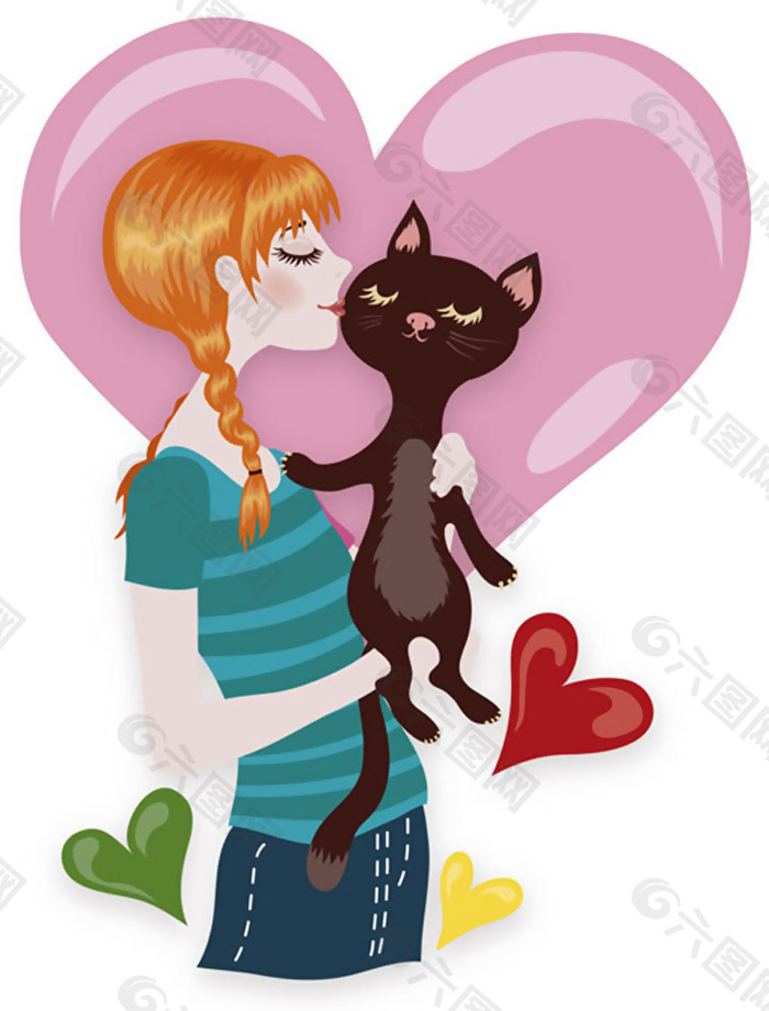 位图 插画 卡通风格 卡通人物 免费素材