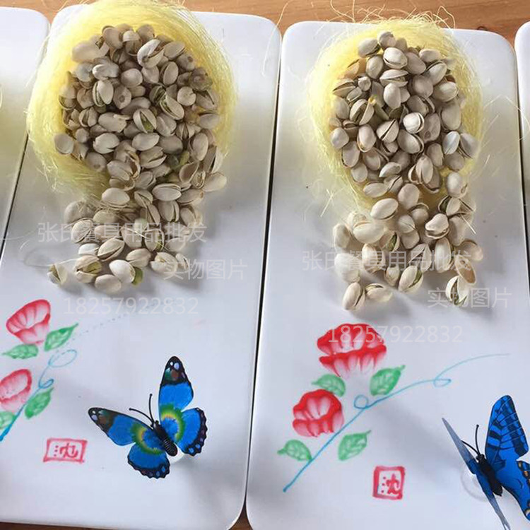仿真蝴蝶盘花盘饰 3d蝴蝶立体蝴蝶