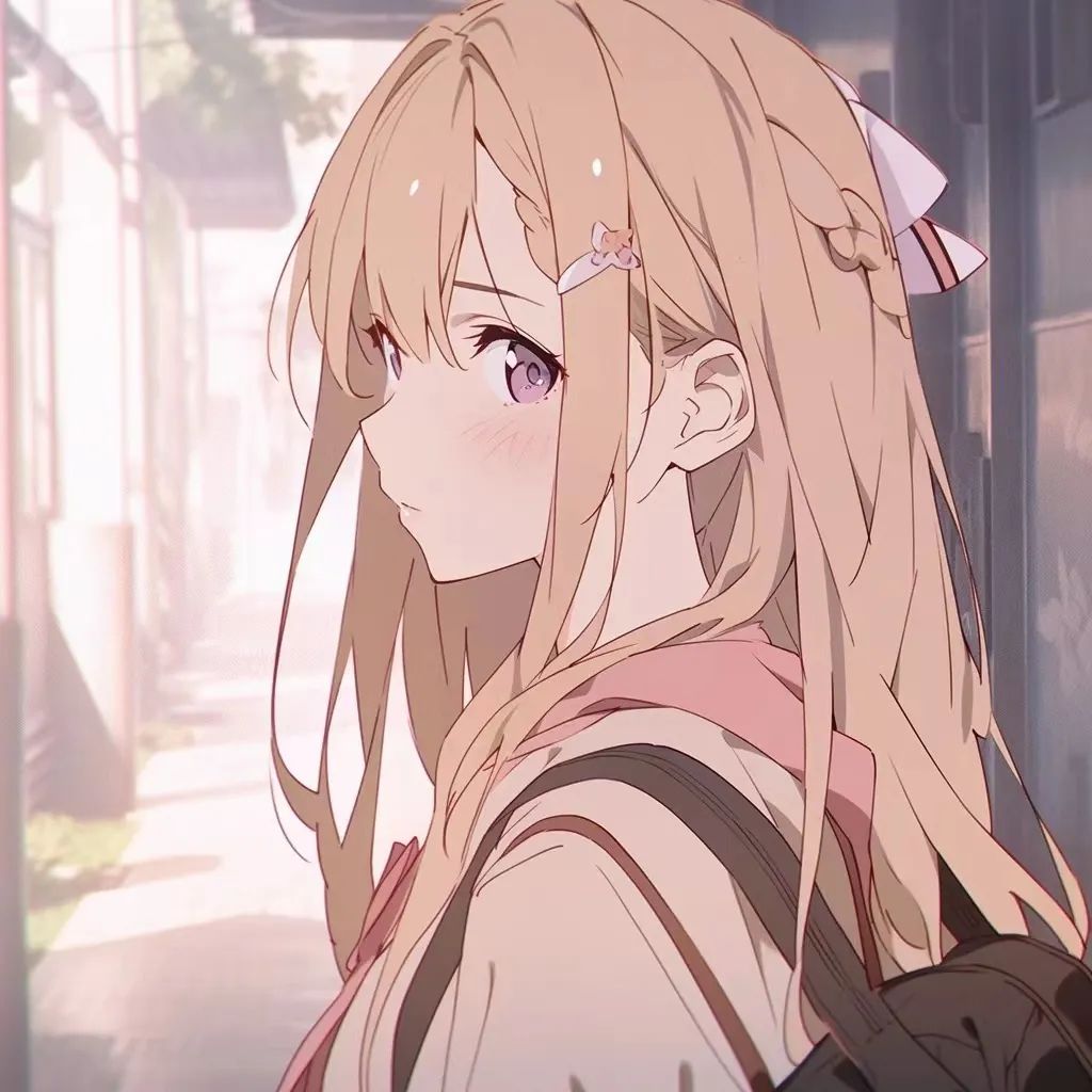 温柔浪漫的动漫女头_侵权_网络_图片