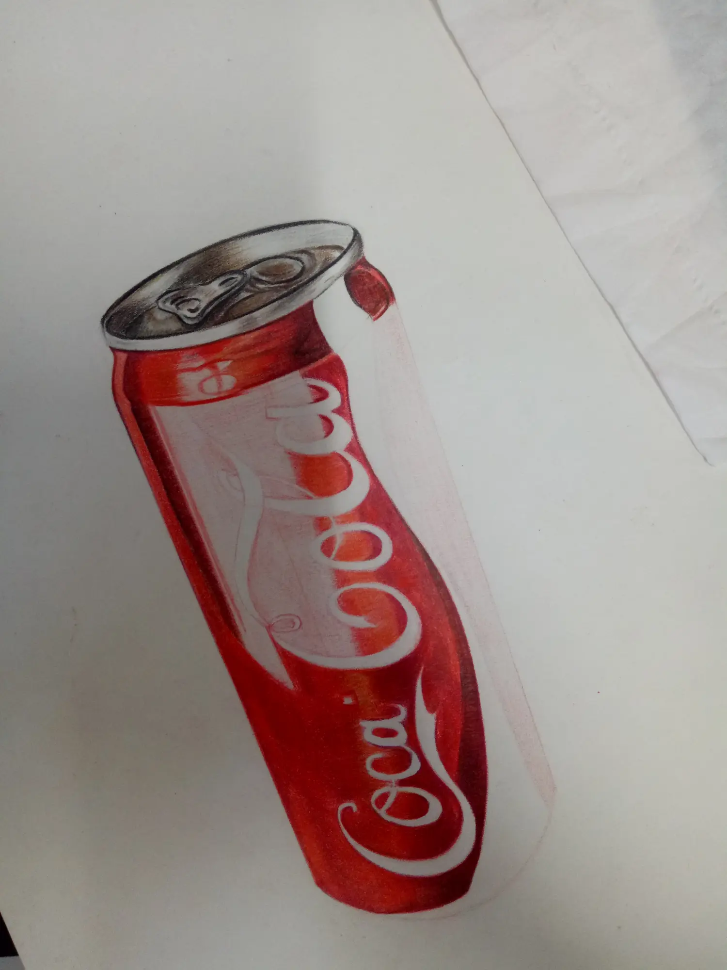 水溶彩铅易拉罐可乐