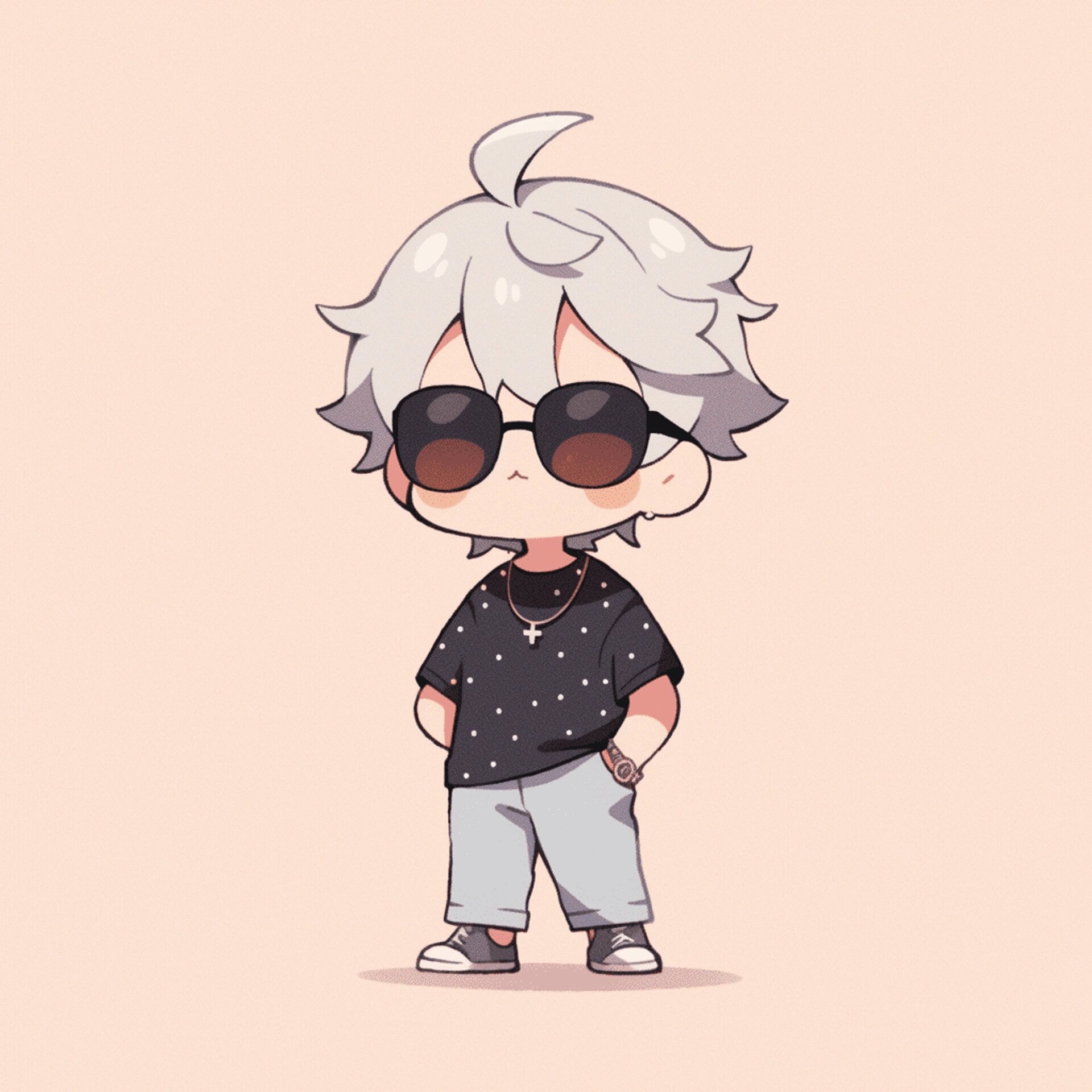 谁也不吃9815 #浪漫生活的记录者# #q版头像# #qq人# #q版人物