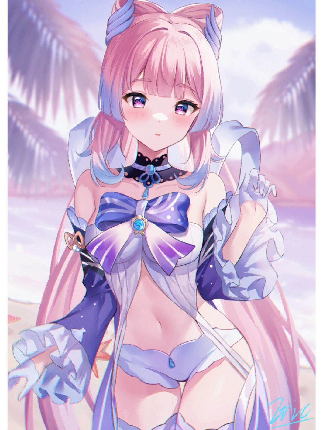 原神壁纸(竖版)‖珊瑚宫心海