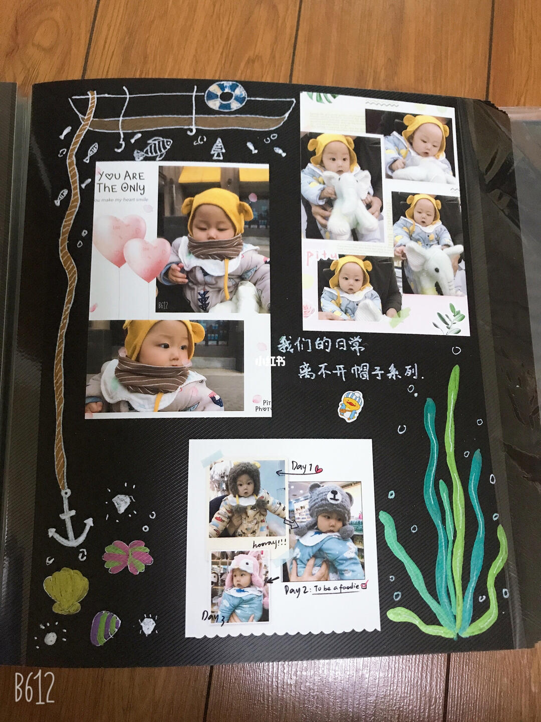 diy宝宝成长相册第五弹_相册_母婴_育儿经验