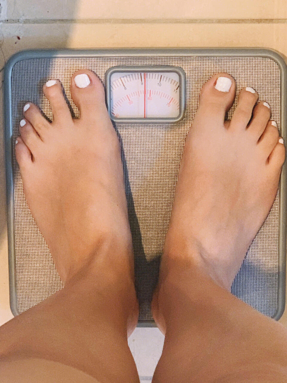 终于快瘦到57公斤了.