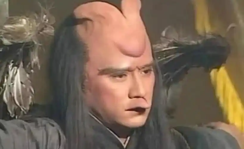 tvb《封神榜》雷震子真实面貌第一次看见,最帅雷震.