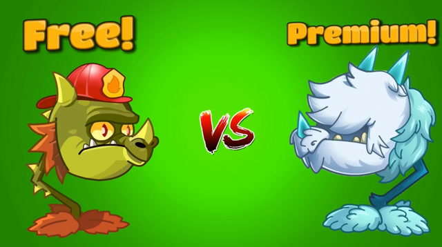 pvz2实验:火龙草vs冰龙草