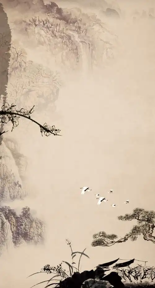 素材图片下载 中国风海报 中国风背景 中国风 水墨 中国风背景素材