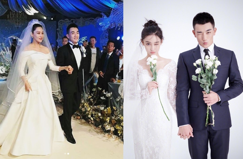 伴娘与张馨予太像掀热议 网民:难道是双胞胎?