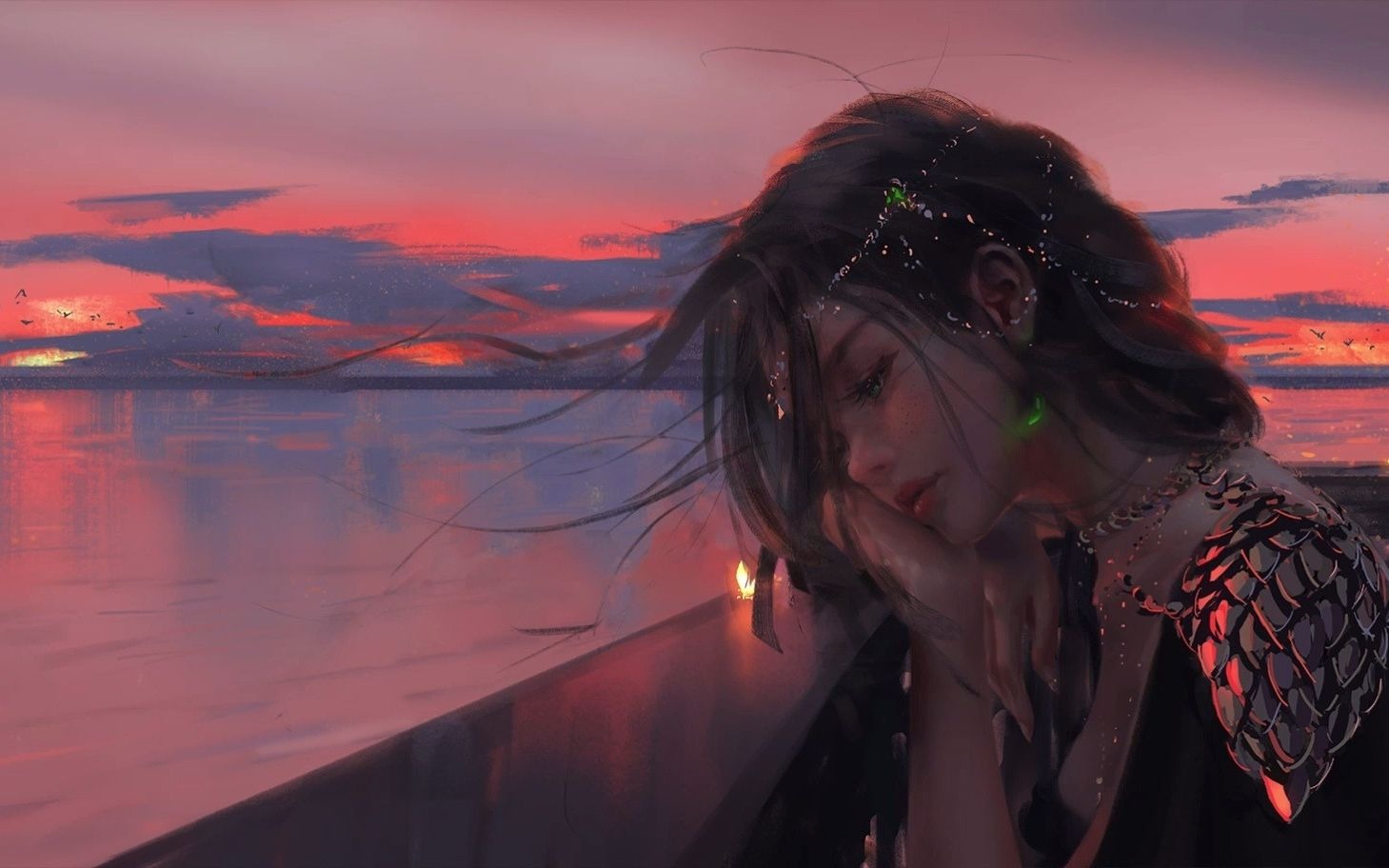 海琴烟——《鬼刀》动态壁纸