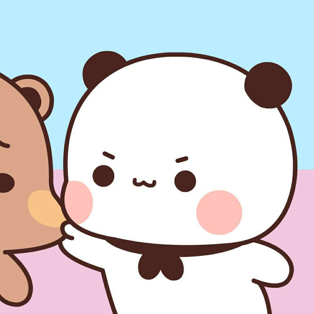 熊猫一二情侣头像