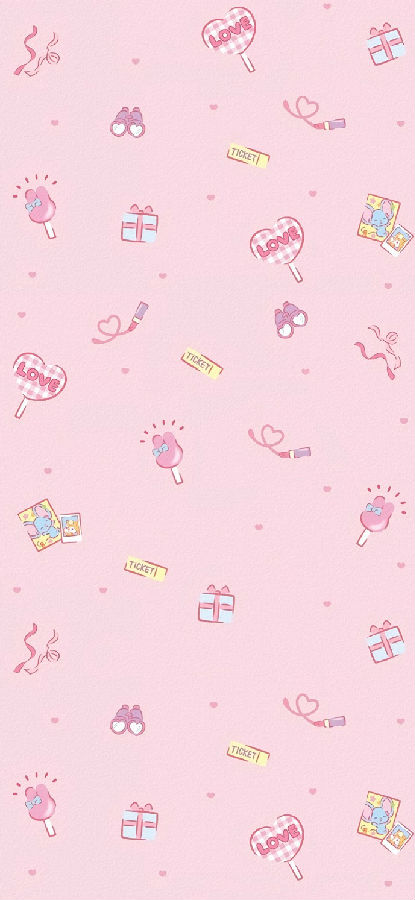 三丽鸥可爱壁纸女生专用锁屏壁纸卡通对的人兜兜转转终会相遇