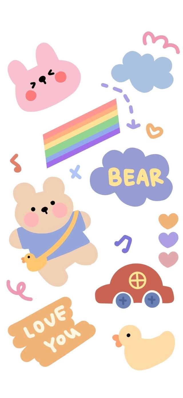 微信聊天背景|可爱风格