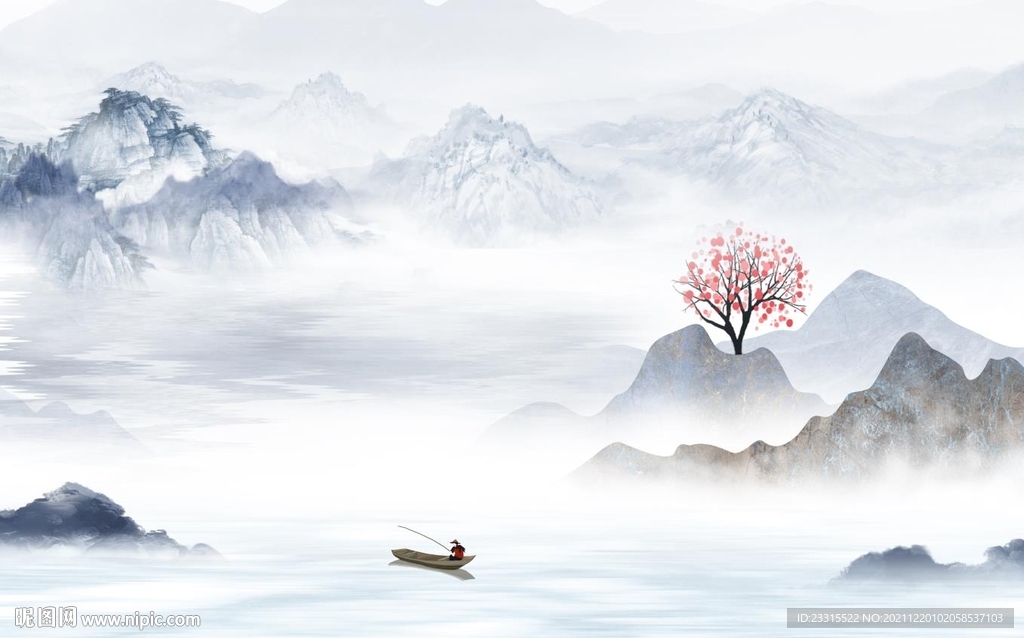 新中式电视背景墙图片