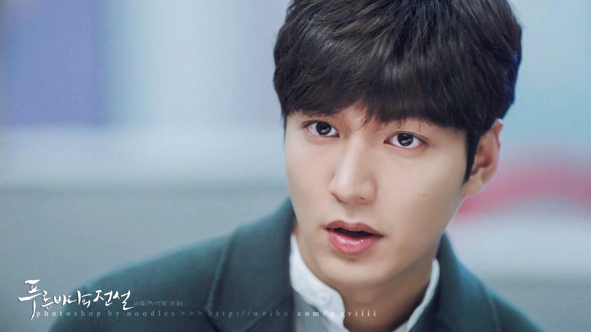 韩剧《蓝色大海的传说》李敏镐帅气剧照图片桌面壁纸