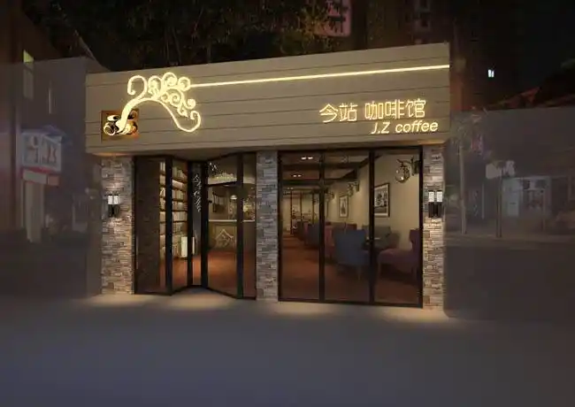 店铺装修南昌店铺如何设计一个精美大气的门头