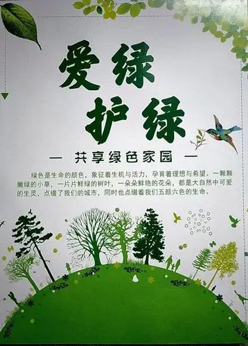爱绿护绿——共享绿色家园
