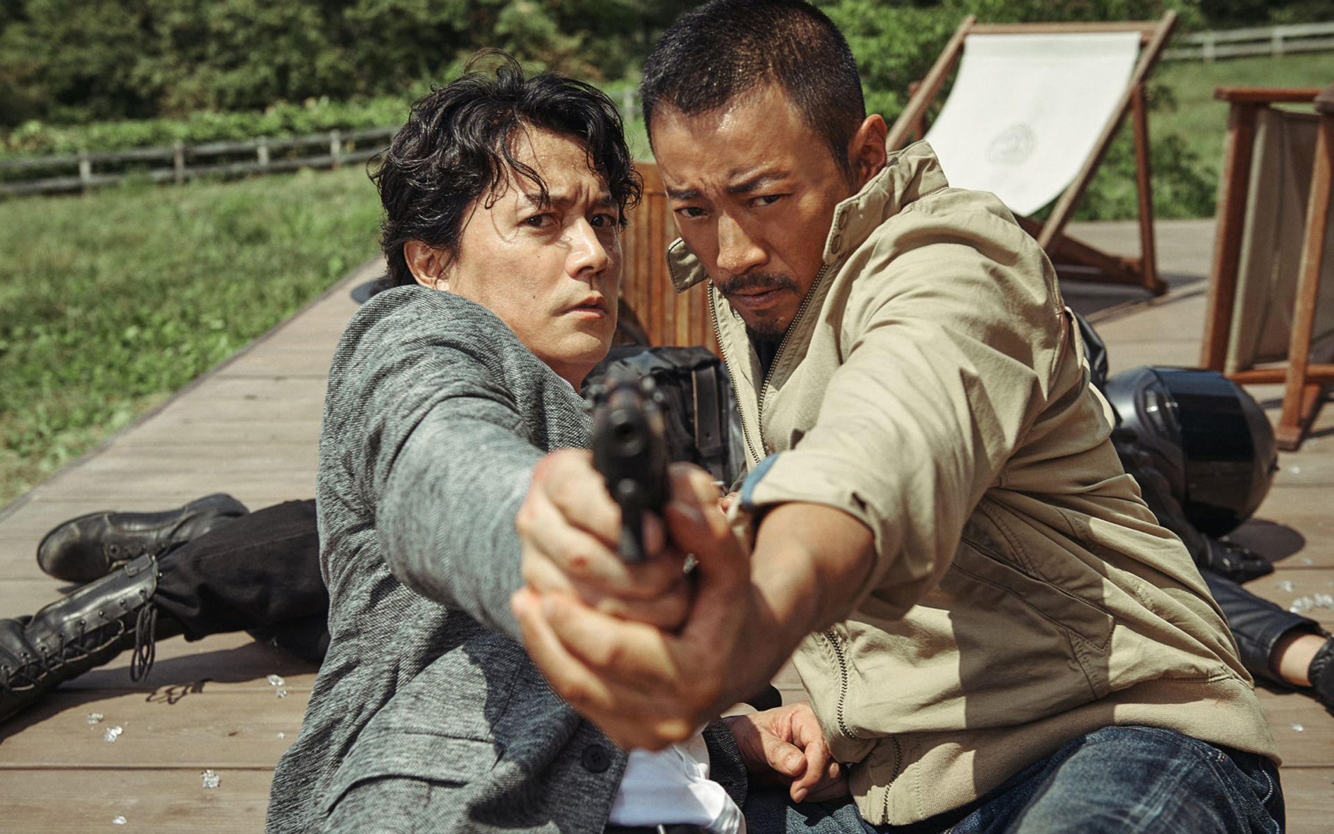 电影《追捕》高清人物剧照图片壁纸