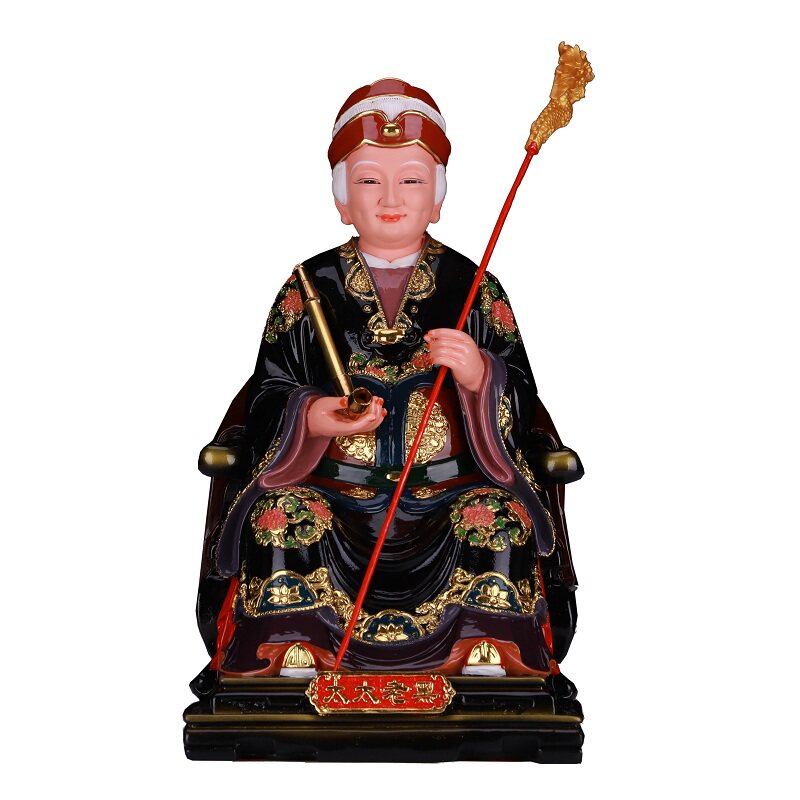 黑妈妈像东北保家仙家佛像胡黄常蟒12寸树脂极彩摆件黑老太太神像